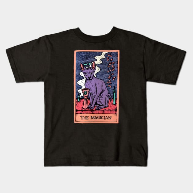 The Magician Kids T-Shirt by dezintegracija